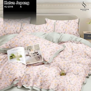 sprei katun jepang rumbai