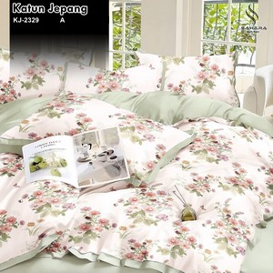 sprei katun jepang homemade