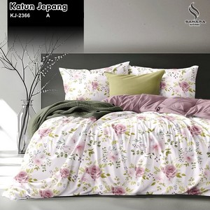 bedcover polos katun jepang