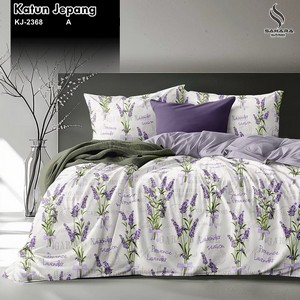 harga bed cover katun jepang