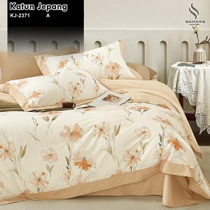 sprei bedcover katun jepang