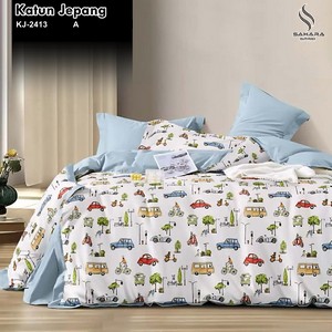 sprei katun jepang asli