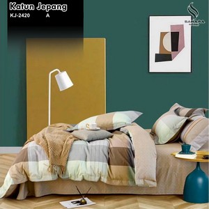 bed cover katun jepang asli