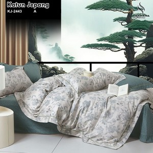 bed cover katun jepang asli