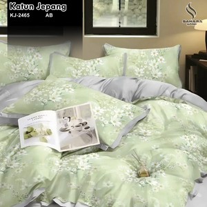 sprei katun jepang polos