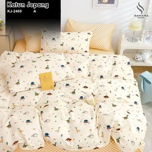 sprei dan bed cover katun jepang