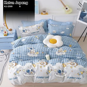 sprei katun jepang 180x200x30