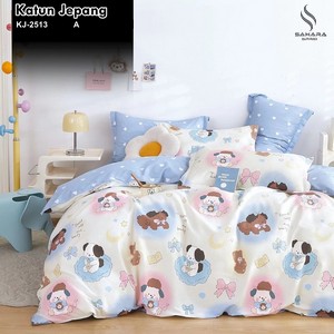 bahan sprei katun jepang