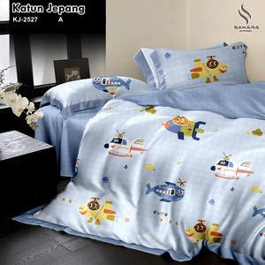 sprei bahan katun jepang