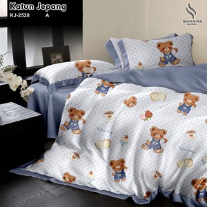 bedcover katun jepang
