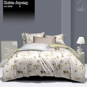 sprei katun jepang polos