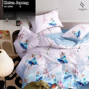 bed cover katun jepang
