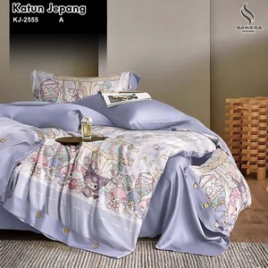 bahan sprei katun jepang