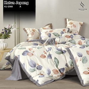 sprei katun jepang polos