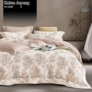 sprei bedcover katun jepang