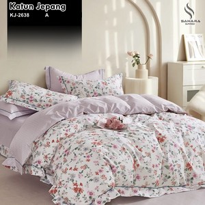 harga bedcover katun jepang