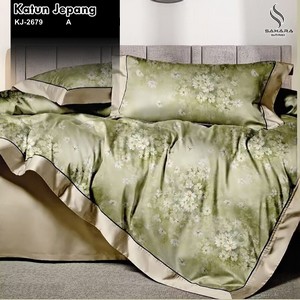 sprei katun jepang polos