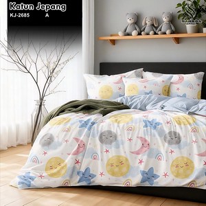 sprei katun jepang premium