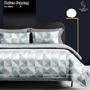 harga bed cover katun jepang asli