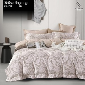 harga bedcover katun jepang
