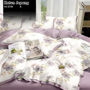 sprei bahan katun jepang terbaru