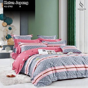 bedcover katun jepang