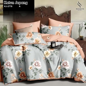 sprei bahan katun jepang