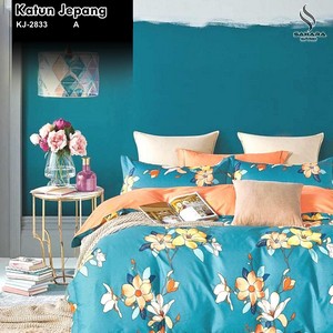 bedcover katun jepang