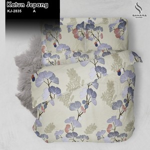 sprei katun jepang polos
