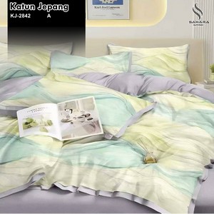 sprei bahan katun jepang