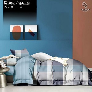 bedcover katun jepang