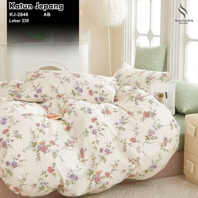 sprei halus katun jepang