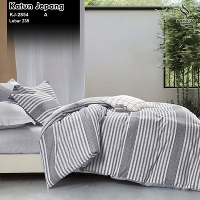sprei bahan katun jepang terbaru