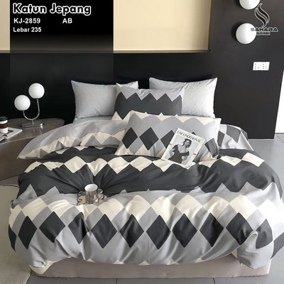 sprei polos katun jepang