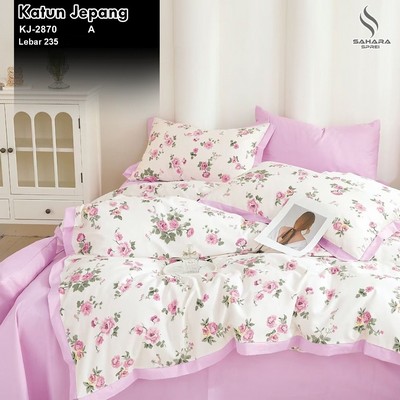 sprei katun jepang asli