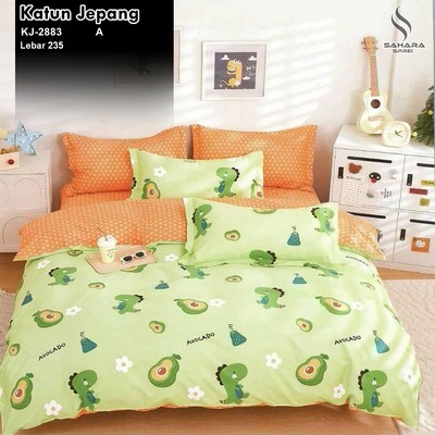 sprei katun jepang 180x200x30