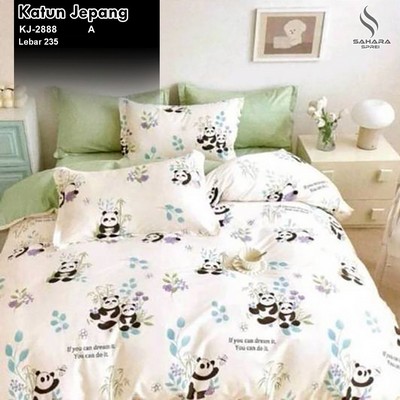 bahan sprei katun jepang