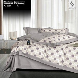 bedcover katun jepang terbaru