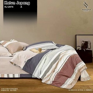 harga bed cover katun jepang asli