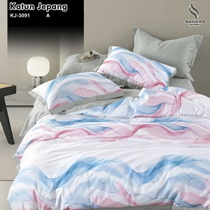 bedcover katun jepang terbaru