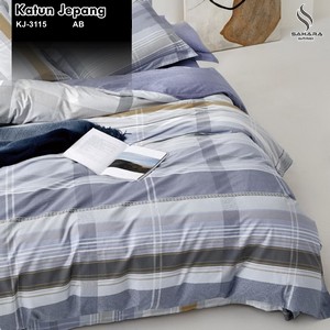 sprei katun jepang polos