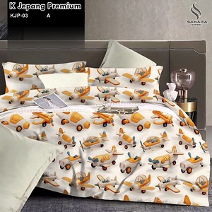 bedcover katun jepang