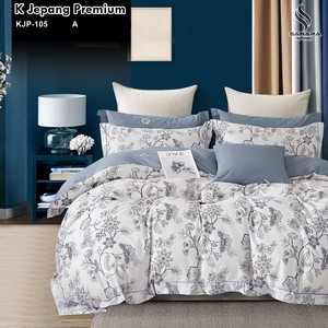 sahara sprei katun jepang bunga
