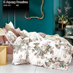 bedcover bahan katun jepang