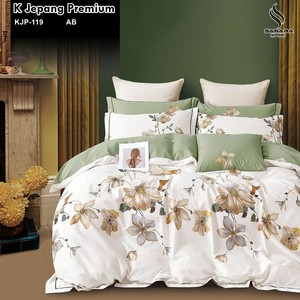 sprei dan bed cover katun jepang