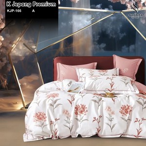 sprei katun jepang motif minimalis