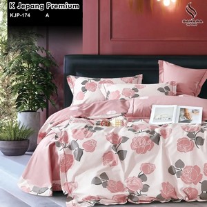 motif sprei katun jepang