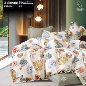 sprei bahan katun jepang terbaru