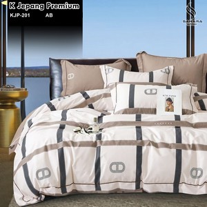 bed cover katun jepang asli