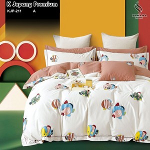 sprei katun jepang 3d